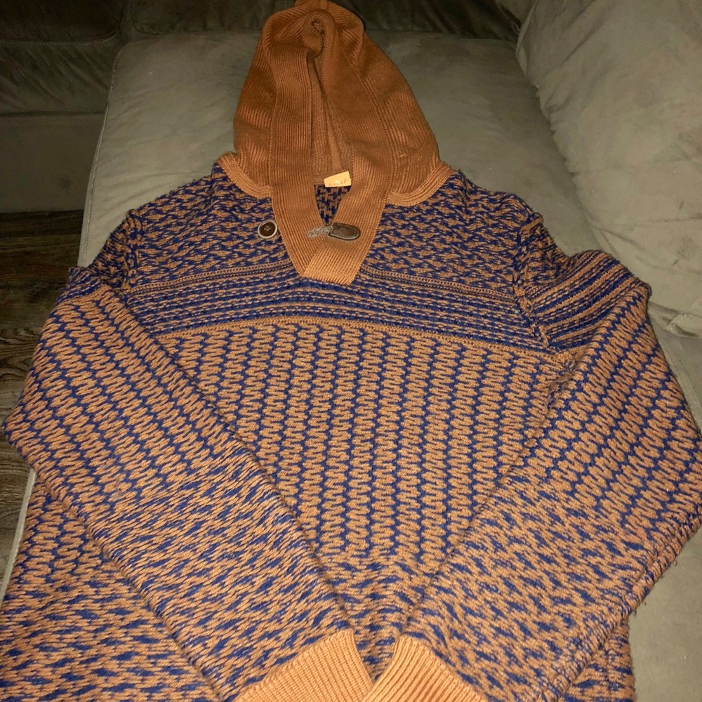 Beautiful wool knit Hugo boss hooded sweater